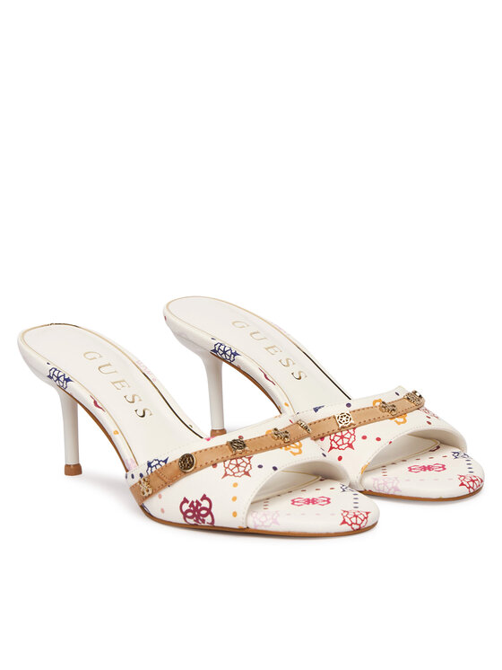 Guess Nazouváky Guess FLPIOR FAL03 Bílá