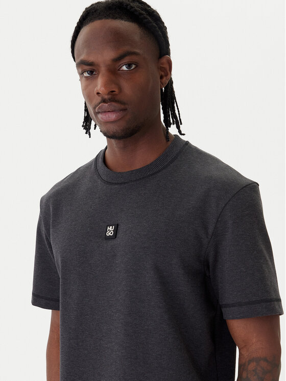 HUGO HUGO Camiseta Dilanso 50553173 Gris Relaxed Fit