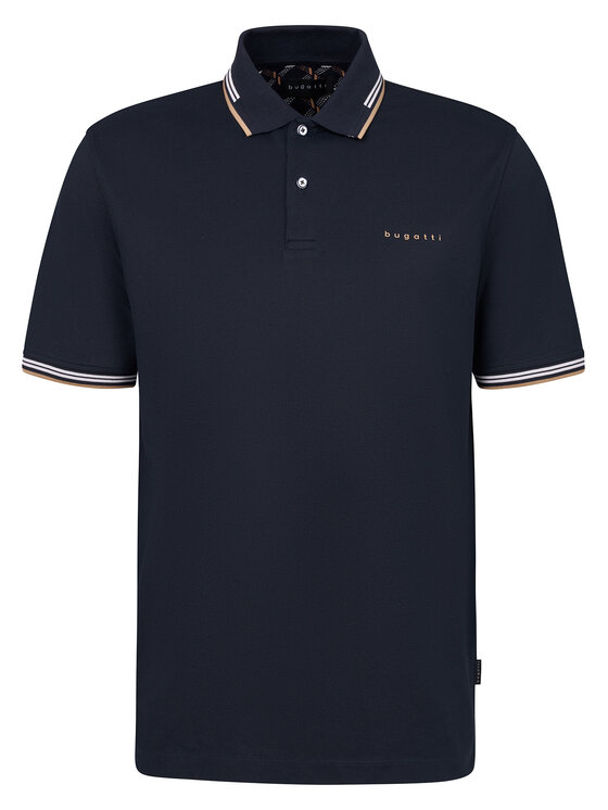 Bugatti Bugatti Polo 8150-75031C Azul marino Regular Fit