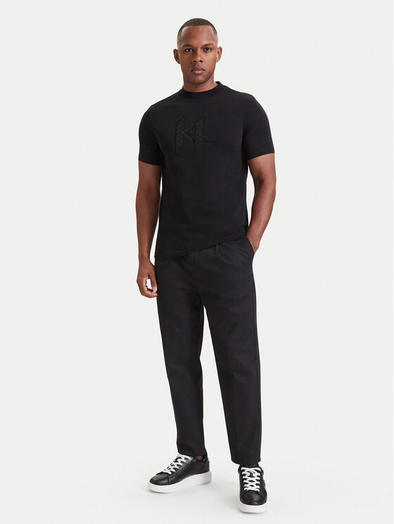 KARL LAGERFELD KARL LAGERFELD Camiseta 755047 564235 Negro Regular Fit