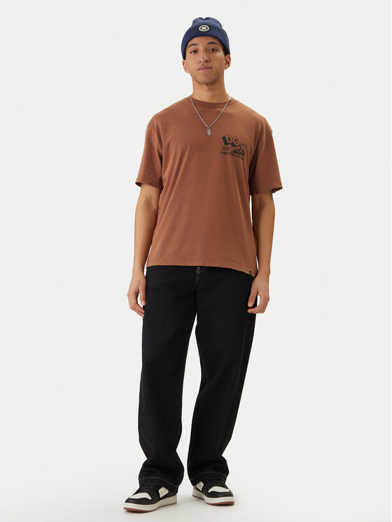 DC Shoes DC Shoes Camiseta Parts Dep EDYZT04366 Marrón Regular Fit