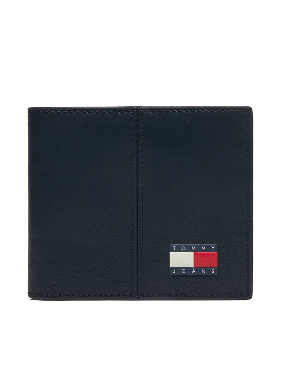 Tommy Jeans Maks Tommy Jeans Tjm Heritage Cc Wallet AM0AM14281 Tumši zils