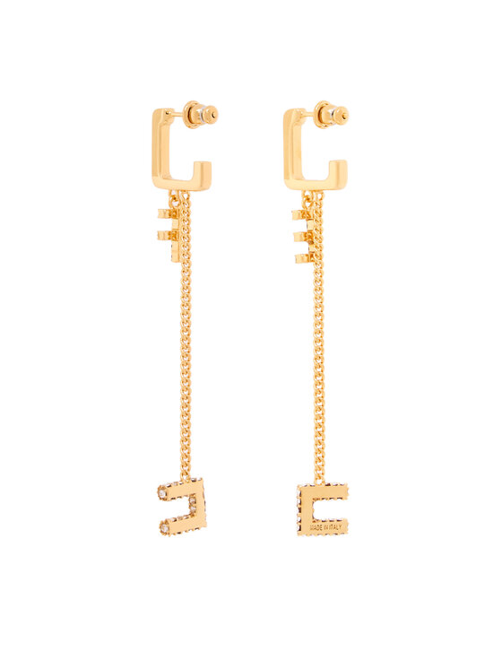 Elisabetta Franchi Náušnice Elisabetta Franchi OR-27A-67E2-V280 Zlatá