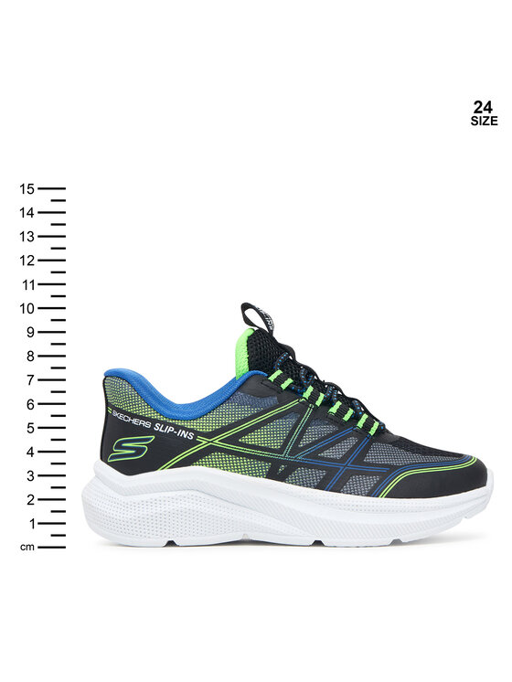 Skechers Sneakers Skechers Microspec Velocity - Grid-Shift 404220N Nero