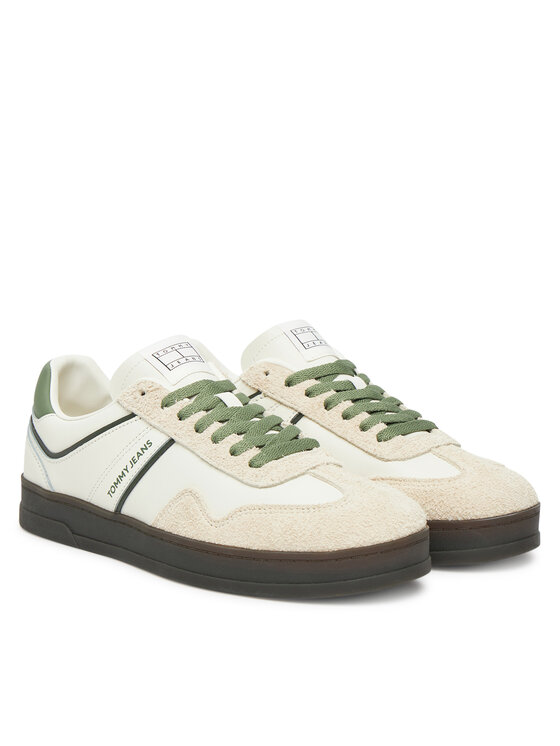 Tommy Jeans Laisvalaikio batai Tommy Jeans The Greenwich Leather EM0EM01587 Balta