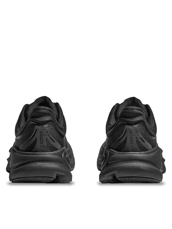 Hoka Běžecké boty Hoka Bondi 9 X-Wide 1162015 Černá