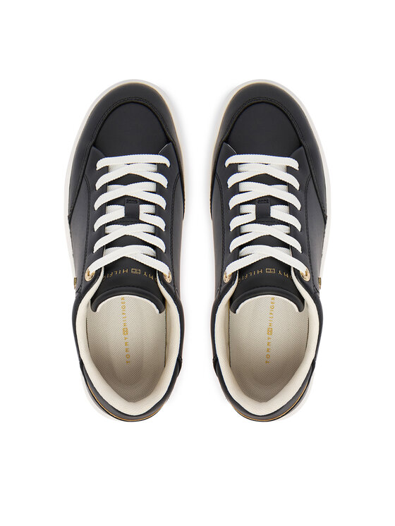 Tommy Hilfiger Αθλητικά Tommy Hilfiger Th Chic Cupsole FW0FW09106 Μαύρο