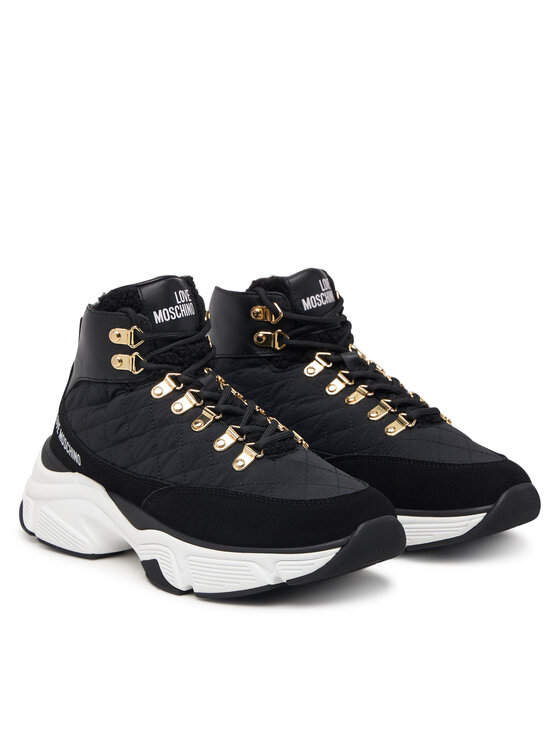 LOVE MOSCHINO Snīkeri LOVE MOSCHINO JA15586G0PINX00A Melns