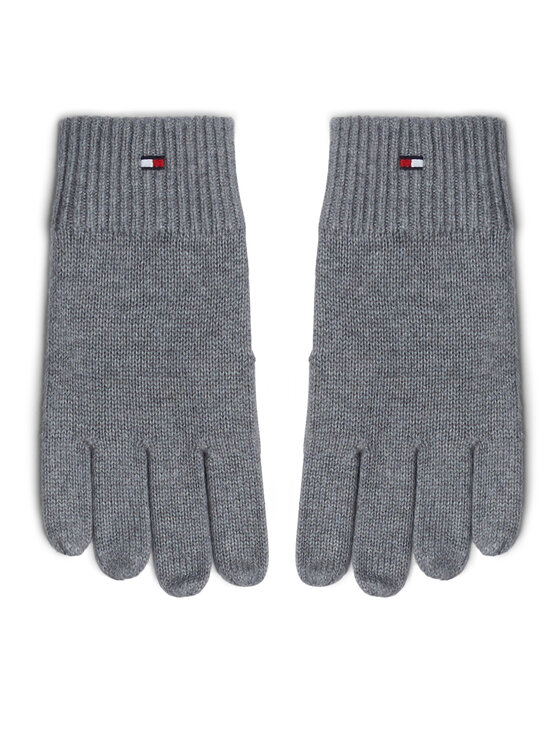 Tommy Hilfiger Mănuși pentru Bărbați Tommy Hilfiger Essentials AM0AM12845 Gri