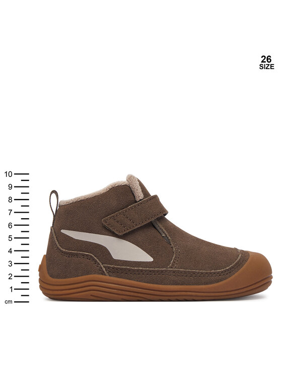 Puma Trzewiki Puma Kitten Mid Premium V Inf 407459 Brązowy