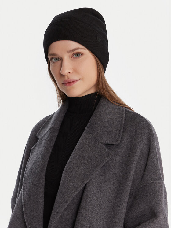 Weekend Max Mara Czapka Weekend Max Mara Caimanonew 2525576015 Czarny