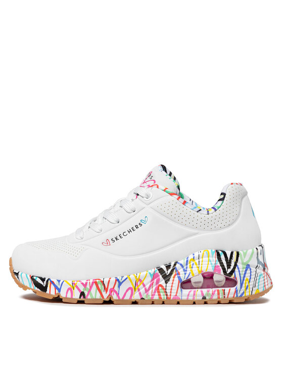 Skechers Снікерcи Skechers Uno Loving Love 155506/WHT Білий