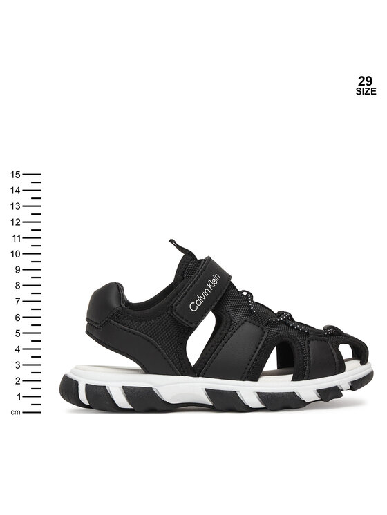 Calvin Klein Sandales Calvin Klein Velcro Sandal V1B2-83320-1591 Melns