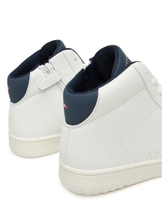 Tommy Hilfiger Sneakersy Tommy Hilfiger T3X9-34074-1355 Biela