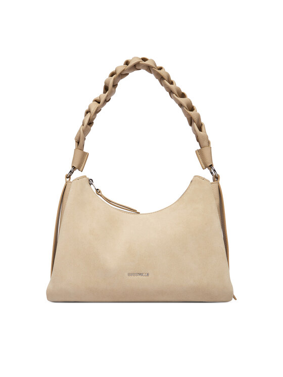 Coccinelle Geantă Coccinelle P6P Boheme Suede Bimaterial E1 P6P 13 03 01 Bej