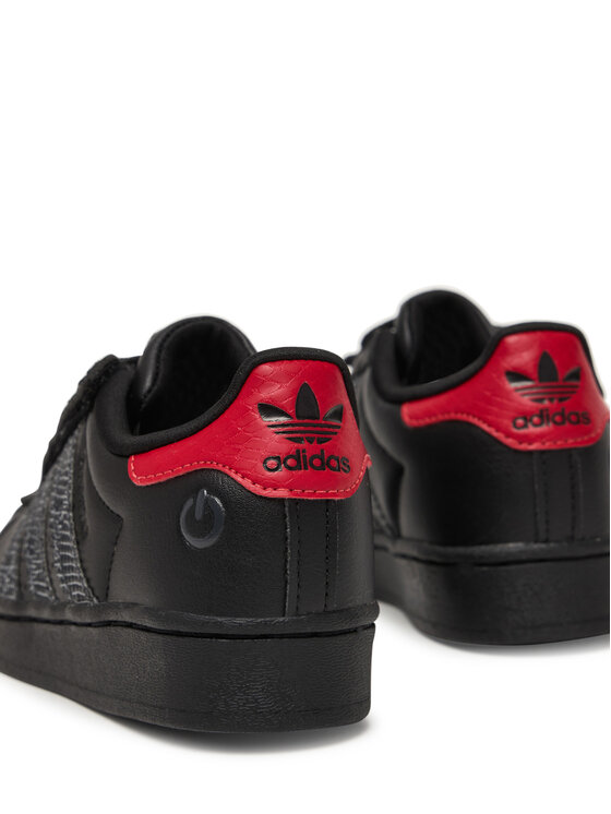 adidas Снікерcи adidas Superstar Led Lights Comfort Closure Elastic Lace Shoes IH6388 Чорний