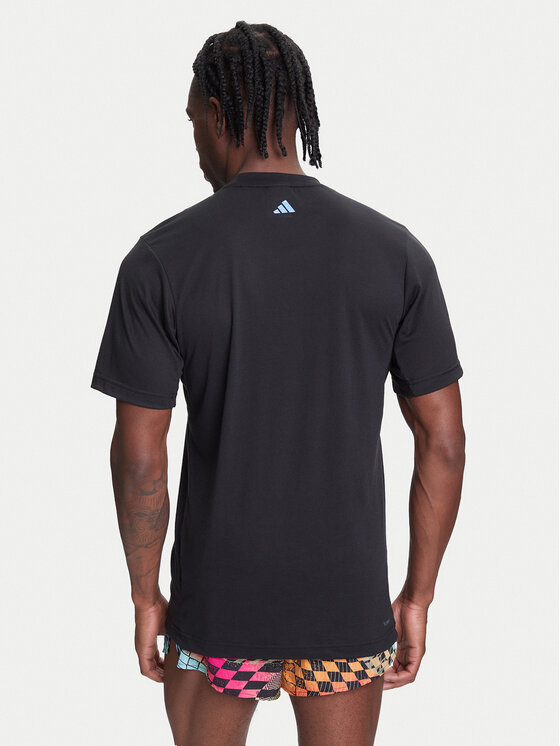 adidas adidas Футболка Jeremy Scott JL7620 Чорний Regular Fit