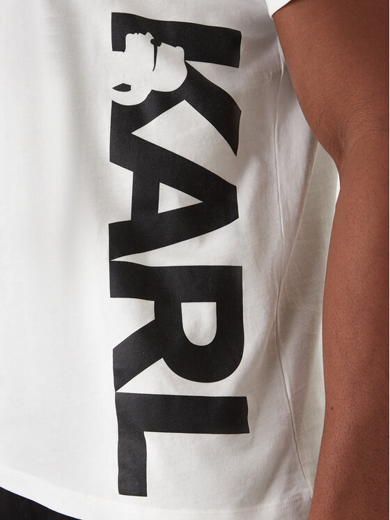 KARL LAGERFELD KARL LAGERFELD Camiseta A2M46038 Blanco Regular Fit