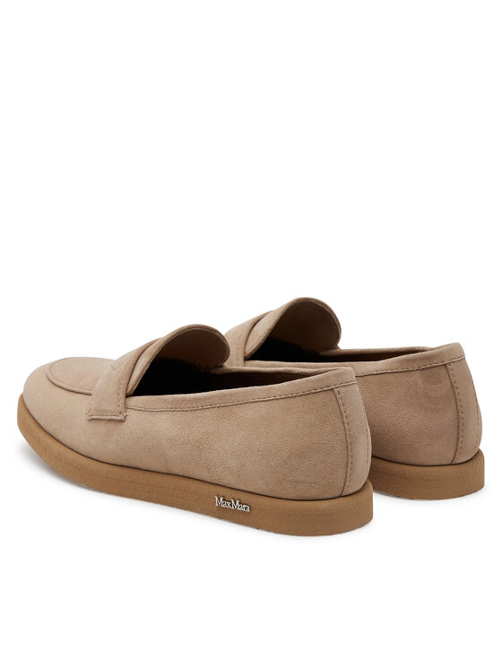 Max Mara Mokasinai Max Mara Softmoc 2514521191600 Smėlio