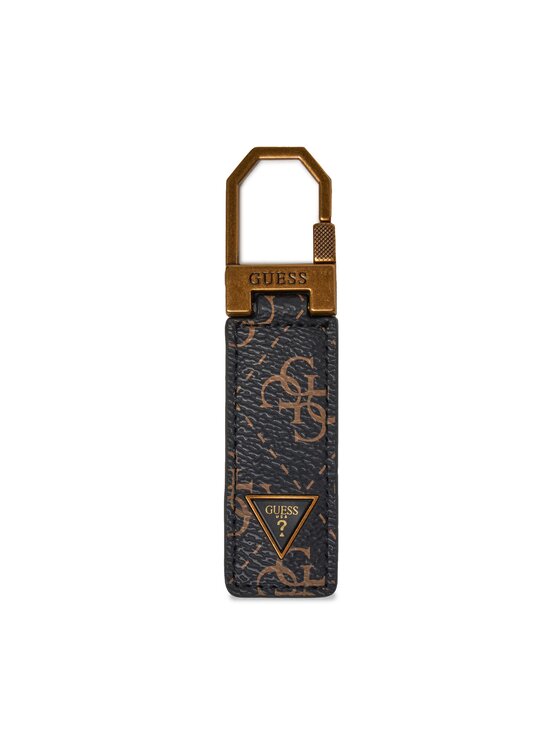 Guess Компелкт портфейл и ключодържател Guess Gift Box GFBOXM P3301 Кафяв