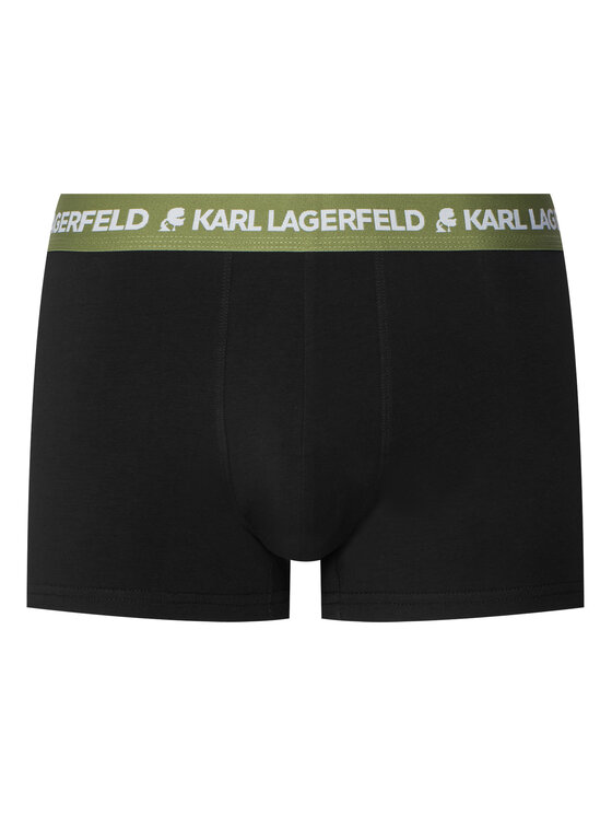 KARL LAGERFELD KARL LAGERFELD Conjunto de calzoncillos boxer B1M47030 Negro