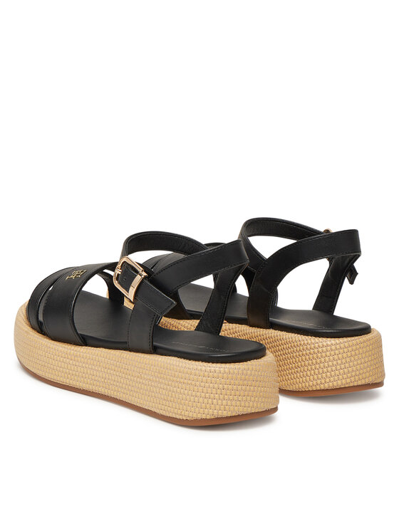 Tommy Hilfiger Еспадрили Tommy Hilfiger T3A2-33793-0326 S Черен