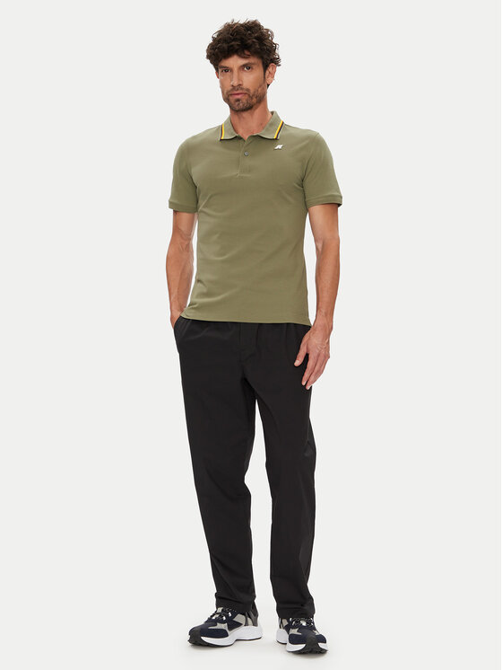 K-Way K-Way Polo Jud K1125DW Πράσινο Regular Fit