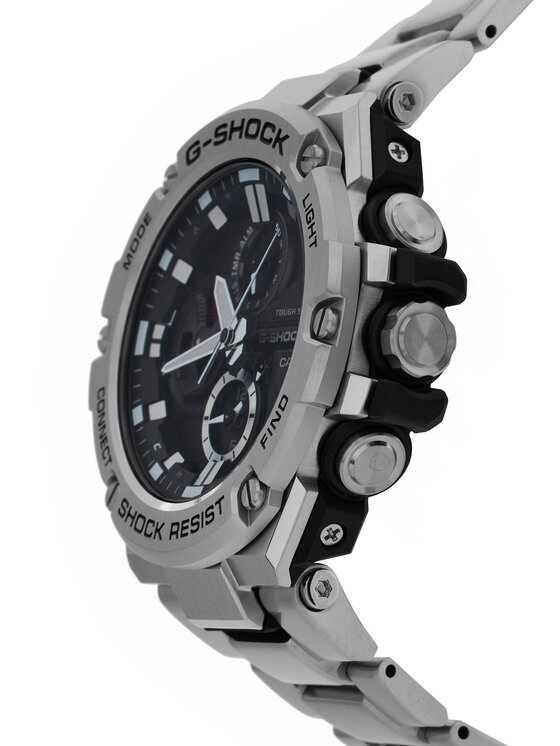 G-Shock Pulkstenis G-Shock GST-B100D-1AER Sudraba