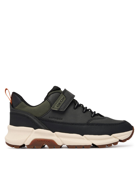 Geox Zapatillas Geox J Flexyper Plus Boy B Abx J56LCA 0MEFU C0033 S Verde oscuro