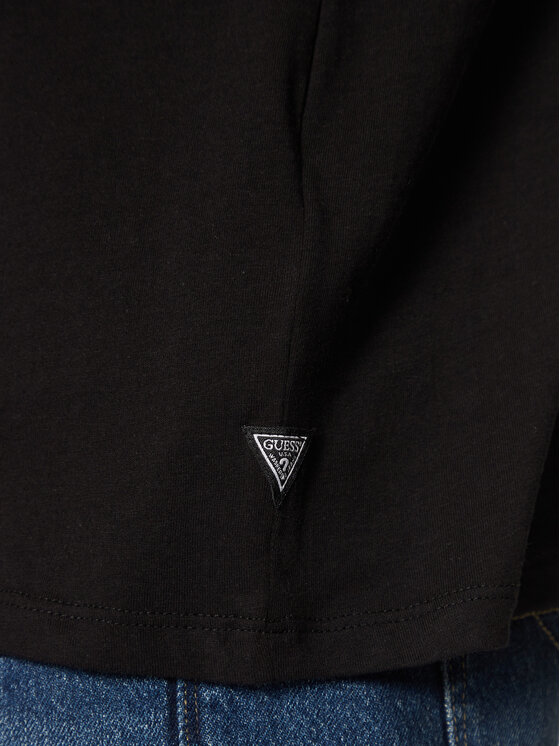 Guess Guess Футболка M5RI43 K9RM1 Чорний Regular Fit