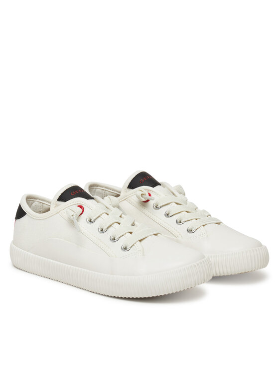 Geox Sportbačiai Geox J Tippeste J55N3A 1054 C0050 S Balta