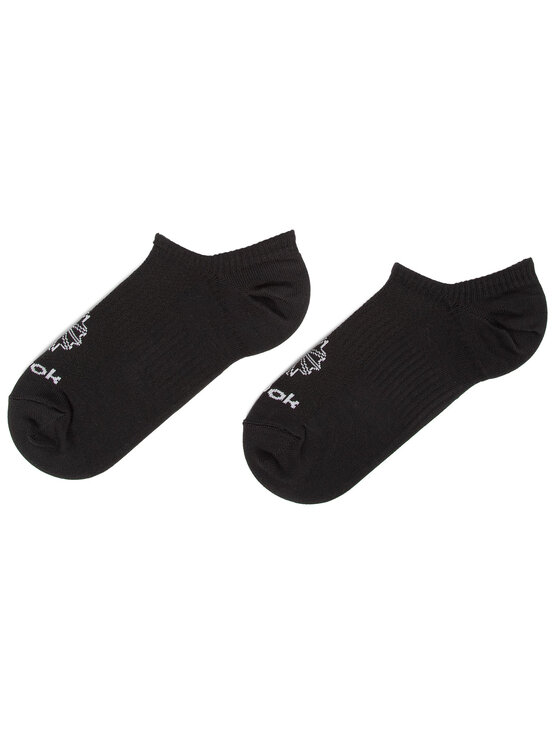 Reebok Trumpos kojinės Reebok Cl Fo Invisible 3P CV8485 Juoda