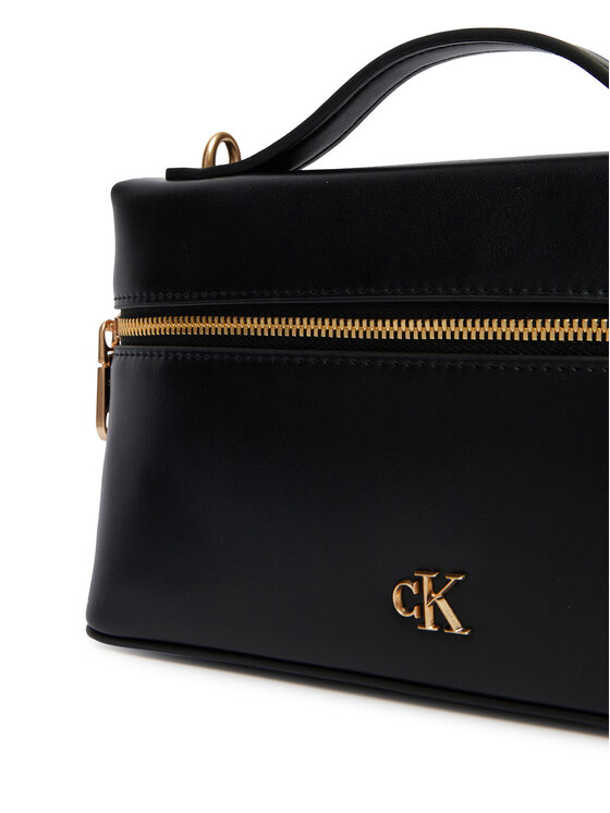 Calvin Klein Torbica Calvin Klein Ck Beauty Case On Chain LV04F1134G Crna