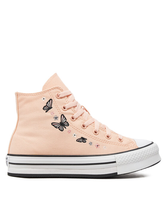 Converse Кеди Converse Chuck Taylor All Star Eva Lift Butterflies A07355C Рожевий