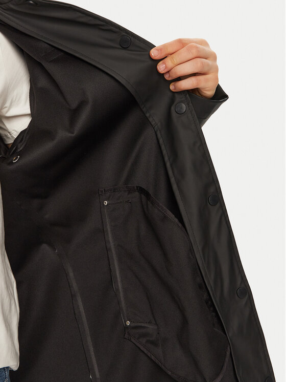 Hunter Hunter Esőkabát Benja HARW0020242 Fekete Regular Fit