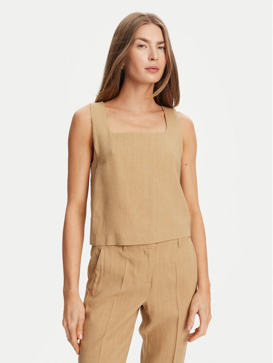 Marella Marella Топ Terni 2513161055 Бежевий Regular Fit