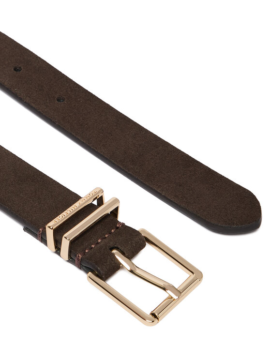 Tommy Hilfiger Колан Tommy Hilfiger Th Square 2.5 Nb AW0AW19143 Черен