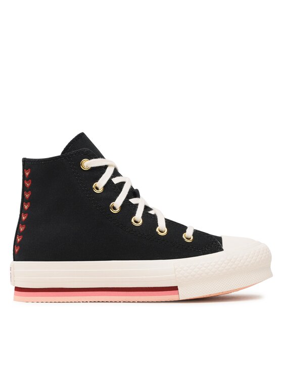 Converse Scarpe da ginnastica Converse Chuck Taylor All Star Eva Lift Hi A04953C Nero