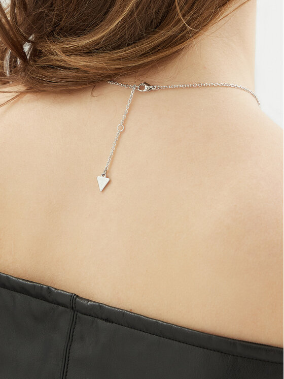 Guess Náhrdelník Guess JUBN05 018JW Strieborná