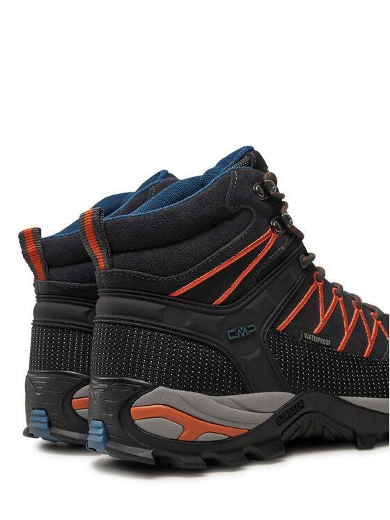 CMP Трекінгові черевики CMP Rigel Mid Trekking Shoes Wp 3Q12947 Чорний