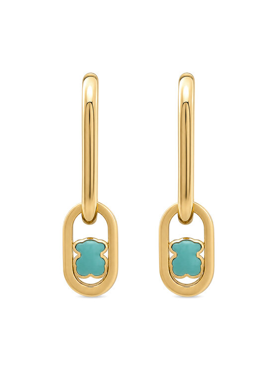 TOUS Сережки TOUS Camille 1004559300 Золотий