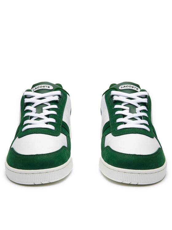 Lacoste Snīkeri Lacoste T-Clip Contrasted 747SMA0070 Balts