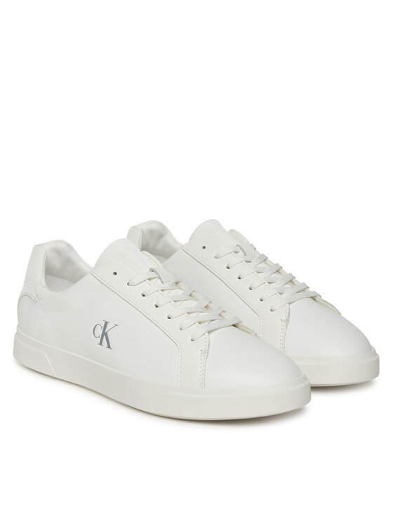 Calvin Klein Snīkeri Calvin Klein Low Pro Cups Lth Mg HW0HW02823 Balts