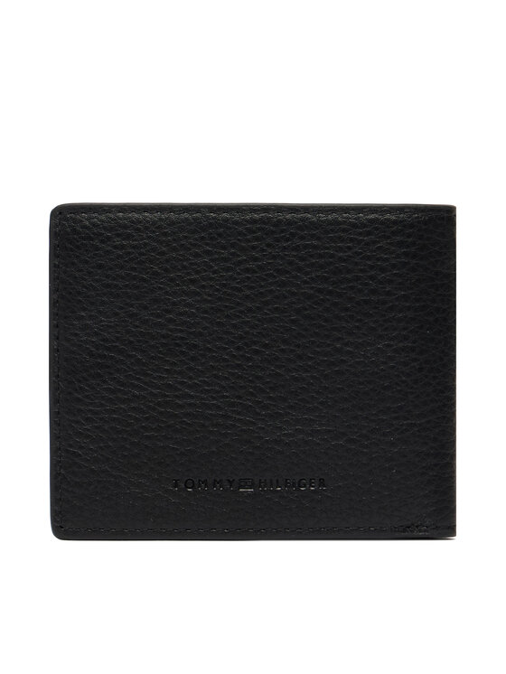Tommy Hilfiger Maks Tommy Hilfiger Th Central Mini Cc Wallet AM0AM14495 Melns