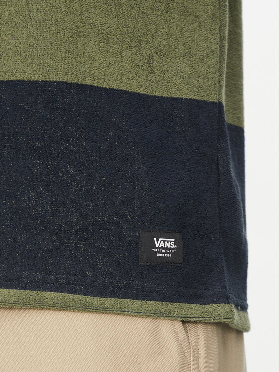 Vans Vans Camiseta Bergman VN000KUE Azul marino Regular Fit