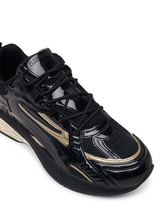Plein Sport Снікерcи Plein Sport FAES USC0848 STE003N Чорний