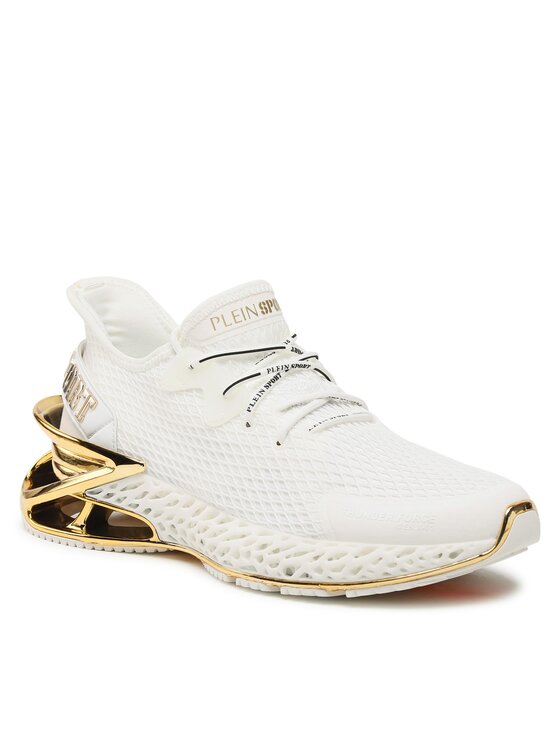Plein Sport Снікерcи Plein Sport The Scratch FABS USC0335 PTE003N Білий