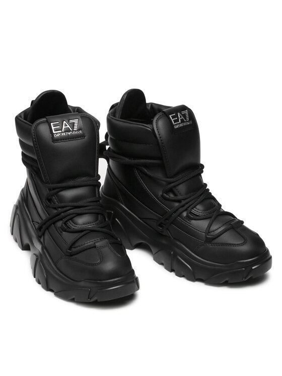 EA7 Emporio Armani Черевики туристичні EA7 Emporio Armani X8M001 XK228 R926 Чорний