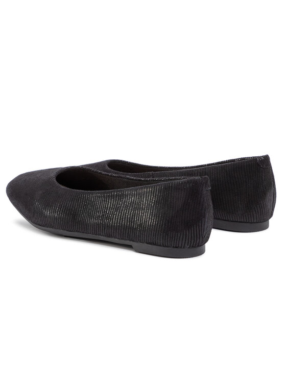 Clarks Baleríny Clarks Chia Violet 261450284 Čierna