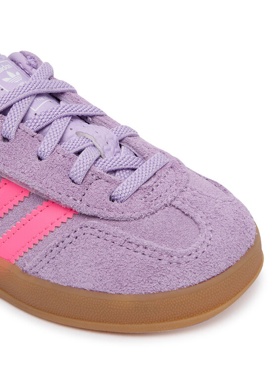 adidas Снікерcи adidas Gazelle Indoor Comfort Closure Elastic Lace IH4012 Фіолетовий